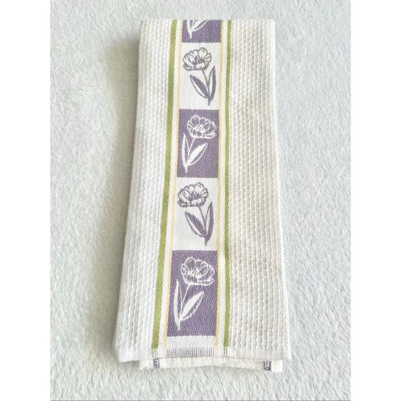 Kitchen chic floral springtime dish cloth - Picture 2 of 8